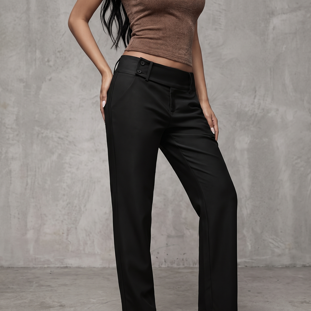 Duna™ Modern Wide-Leg Trousers