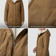 Leah™ Waterproof Fleece-Lined Parka