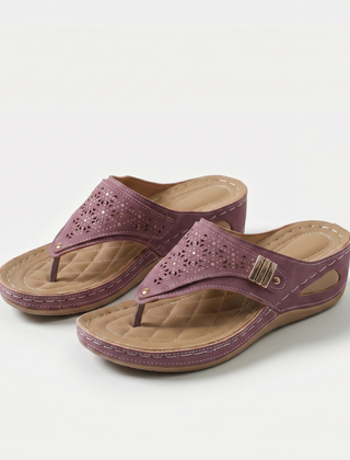 Anna™ | Comfort Wedge Toe Sandals