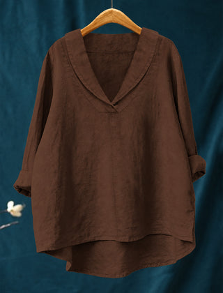 Hortense™ Flowing V-Neck Blouse