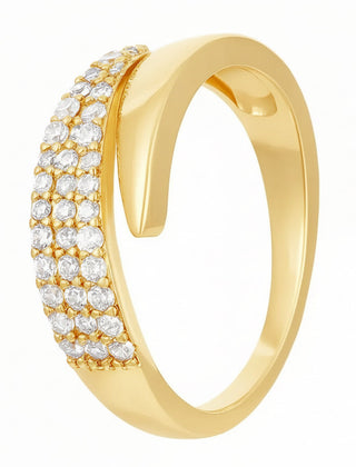 Elegant Gold Ring | Symbol of Strength, Hope & Solidarity