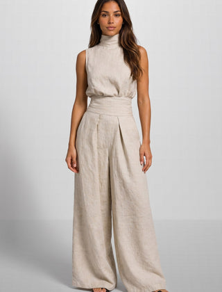 Aleia™ Linen Blend Two-Piece Set