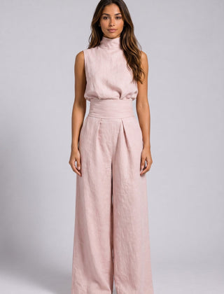 Aleia™ Linen Blend Two-Piece Set