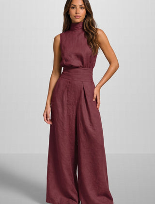 Aleia™ Linen Blend Two-Piece Set