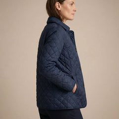 Olive™ Quilted Button-Up Jacket