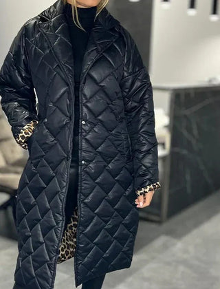 Briar™ Diamond Quilted Long Coat
