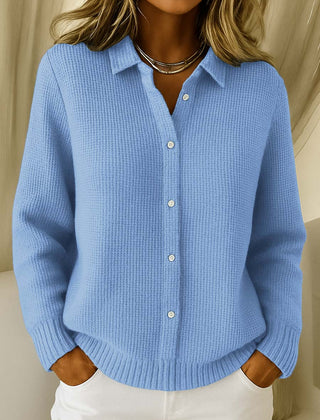 Amari™ | Classic Waffle Knit Cardigan