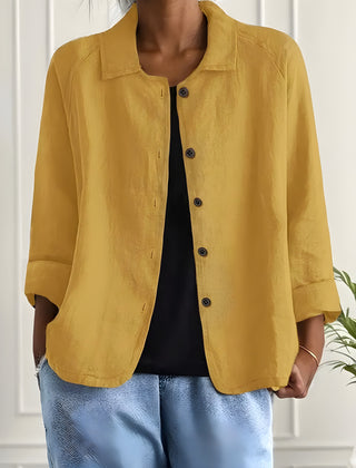 Paula™ | Relaxed Button Blouse