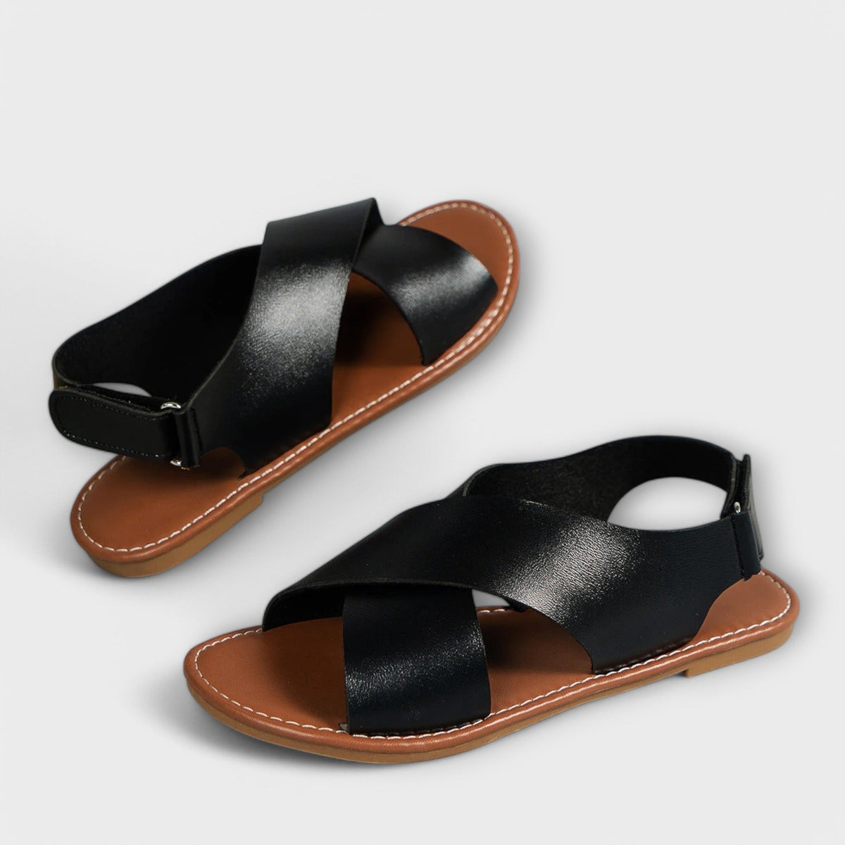 Ladies Sandals with Buckle