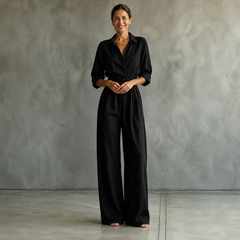Monroe™ Wide-Leg Shirt Jumpsuit