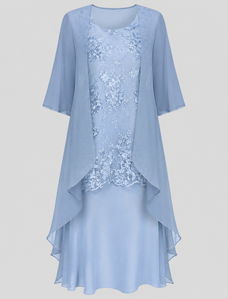Lumi™ Chiffon Two-Piece Dress