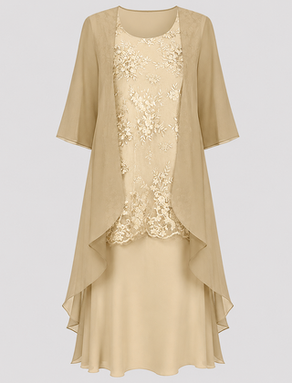 Lumi™ Chiffon Two-Piece Dress