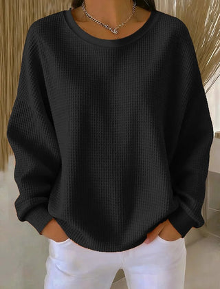 Scarlet™ | Cozy Waffle Knit Jumper