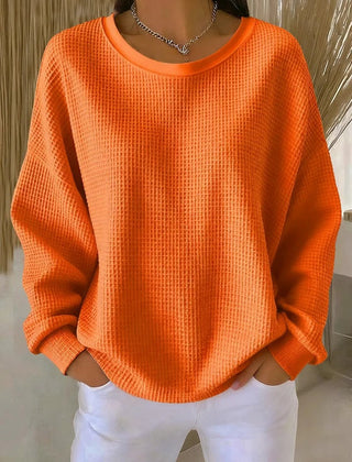 Scarlet™ | Cozy Waffle Knit Jumper