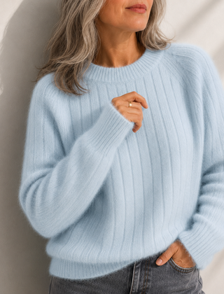 Milana™ | Solid Colour Fluffy Sweater