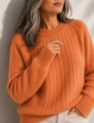 Milana Solid Colour Fluffy Sweater