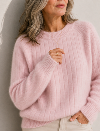Milana Solid Colour Fluffy Sweater