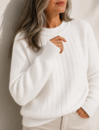 Milana Solid Colour Fluffy Sweater