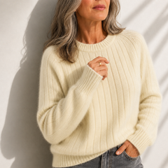 Milana™ | Solid Colour Fluffy Sweater