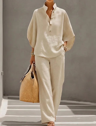 Calliope™ Cotton Linen Casual Set