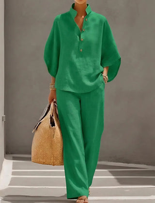Calliope™ Cotton Linen Casual Set