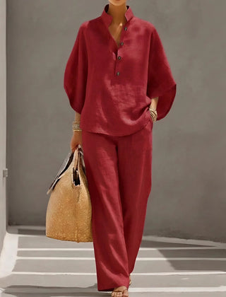 Calliope™ Cotton Linen Casual Set