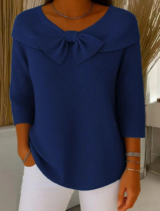 Giana™ | Elegant Bow Knit Jumper