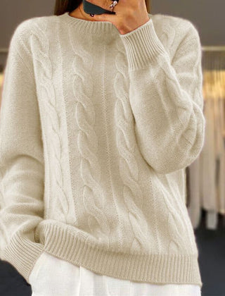 Jennie - Warm Knitted Sweater