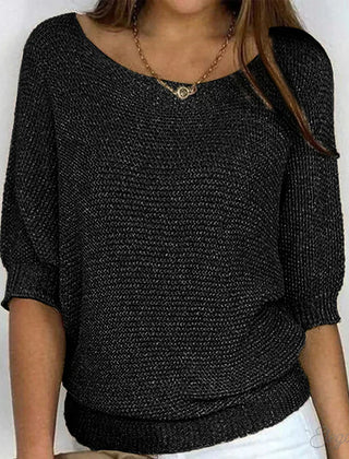 Georgia - Relaxed Knit Top