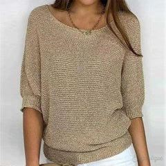 Georgia - Relaxed Knit Top