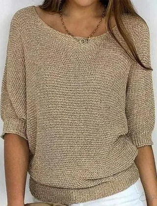 Georgia - Relaxed Knit Top