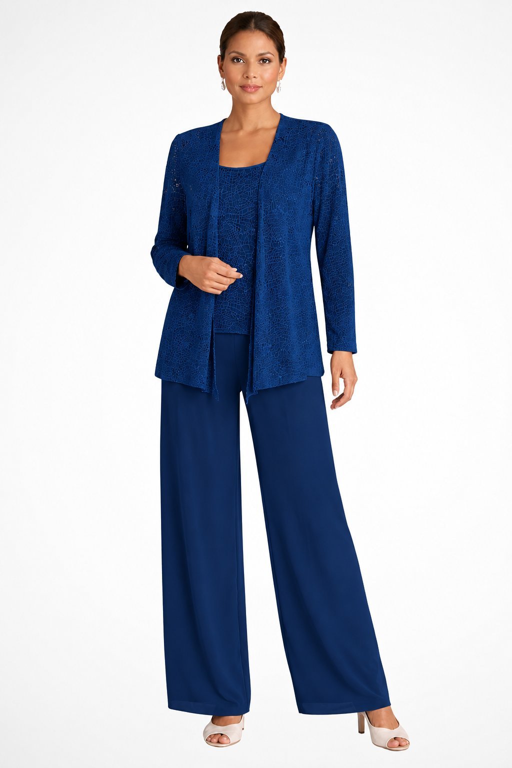 Luna™ Elegant Layered Three-Piece Pants Set