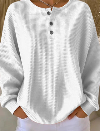 Juniper Cozy Waffle Knit Pullover