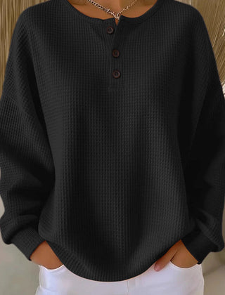 Juniper Cozy Waffle Knit Pullover