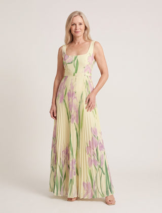 Barbara Garden Elegance Dress - Yellow